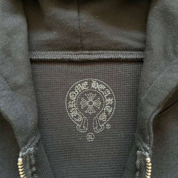 Chrome Hearts Designer 2-Sided Zip Up Hoodie Size XL NEW CONDITION - Picture 12 of 12